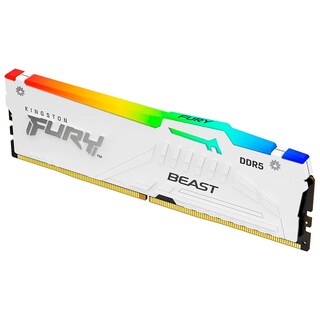 Foto 2 | Foto 2 | Memoria Ram Ddr5 32gb 5200mt/s Kingston Fury Beast Rgb 1x32gb Blanco Kf552c36bwea-32