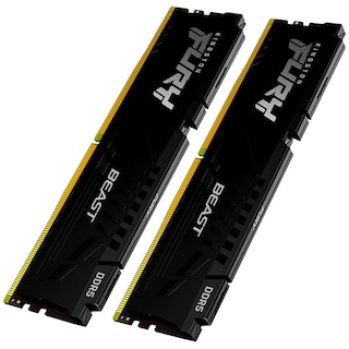 Foto 6 | Foto 6 | Memoria RAM DDR5 64 GB 5600mt/s Kingston Fury Beast 2x32 GB KF556C36BBEK2-64 Negro