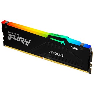Foto 2 | Foto 2 | Memoria RAM DDR5 32 GB 5200mt/s Kingston Fury Beast RGB 1x32 GB KF552C36BBEA-32 Negro