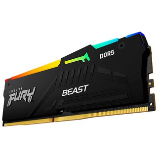 Foto 5 | Foto 5 | Memoria RAM DDR5 32 GB 5200mt/s Kingston Fury Beast RGB 1x32 GB KF552C36BBEA-32 Negro
