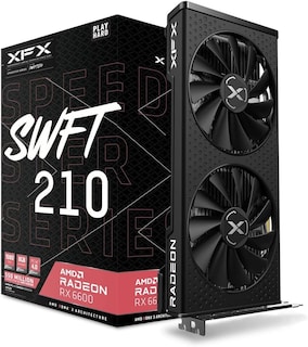 Foto 1 | Foto 1 | Tarjeta de Video Xfx Amd Radeon Rx 6600 Speedster Swft 210 8gb Gddr6 Pcie 4.0 128 Bit