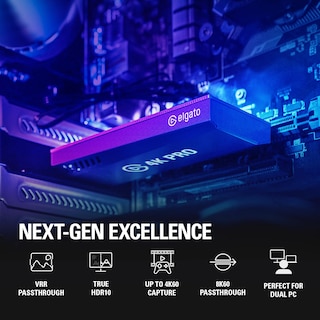 Foto 2 | Foto 2 | Tarjeta De Captura Elgato 4k Pro 8k60 Passthrough/4k60 Hdr10 - Venta Internacional.