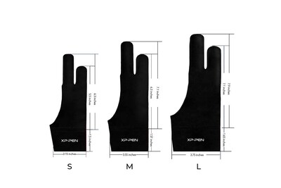 Foto 2 | Foto 2 | Guante De Dibujo Xp-pen Artist De 2 Dedos Para Tableta Gráfica - Venta Internacional.