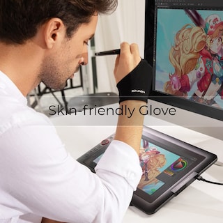 Foto 3 | Foto 3 | Guante De Dibujo Xp-pen Artist De 2 Dedos Para Tableta Gráfica - Venta Internacional.