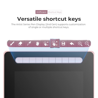 Foto 6 | Foto 6 | Expositor Para Bolígrafo De Dibujo Xp-pen Artist 16 2nd 15.4'', Rosa - Venta Internacional.