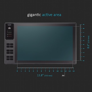 Foto 3 | Foto 3 | Tableta Gráfica Inalámbrica Huion WH1409 con 8192 - Venta Internacional