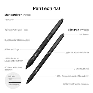 Foto 5 | Foto 5 | Huion Kamvas Pro 27 4k Tablet Gráfica Con Lápiz Sin Batería, Vidrio Antirreflejo, Pentech 4.0 Y Pantalla Laminada 98% Srgb