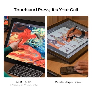 Foto 7 | Foto 7 | Huion Kamvas Pro 27 4k Tablet Gráfica Con Lápiz Sin Batería, Vidrio Antirreflejo, Pentech 4.0 Y Pantalla Laminada 98% Srgb
