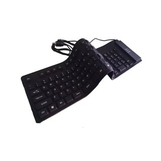 Foto 1 | Foto 1 | Teclado Flexible Brobotix Interfaz Usb Silicona 801935 Negro