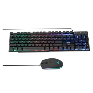 Foto 1 | Foto 1 | Kit Teclado y Mouse Gamer Led Yeyian Phoenix 2001 YKP-20705 color Negro