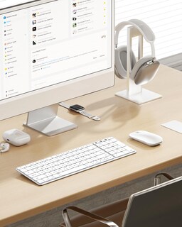 Foto 7 | Foto 7 | Teclado Y Ratón Inalámbricos Bluetooth Seenda Para Mac - Blanco - Venta Internacional.