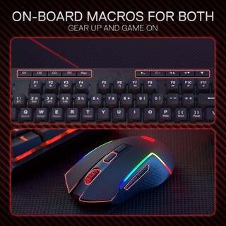 Foto 6 | Foto 6 | Combo Inalámbrico De Teclado Y Ratón Para Juegos Redragon S142 - Venta Internacional.