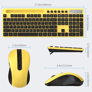Foto 4 | Foto 4 | Combo De Teclado Y Ratón Inalámbricos Marvo 2.4g Para Macbook - Venta Internacional.