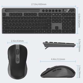 Foto 4 | Foto 4 | Combo De Teclado Y Ratón Inalámbricos Marvo 2.4g Para Macbook - Venta Internacional.
