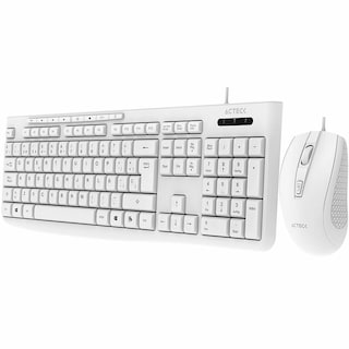 Foto 4 | Foto 4 | Kit 2 En 1 Teclado Y Mouse Acteck Creator Prime Mk455 1600dpi 4 Botones Usb Blanco Ac-941792