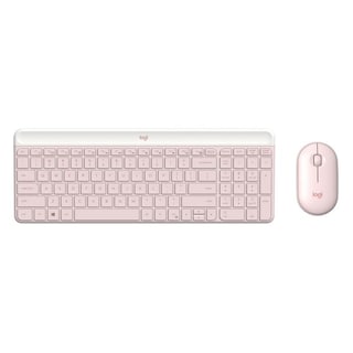 Foto 1 | Foto 1 | Kit De Teclado Y Mouse Logitech Mk470, Rf Inalámbrico, Usb, Rosa (español)