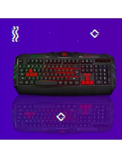 Foto 3 | Foto 3 | Teclado Gamer Maxell Ca-kb color Negro Iluminado Teclado Gaming Rgb