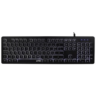 Foto 1 | Foto 1 | Teclado Alámbrico Acteck Inspire Ts425 color Negro con Iluminación Led Ac-932618