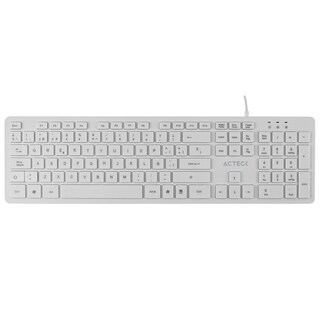 Foto 1 | Foto 1 | Teclado Acteck Ac-931663 color Blanco Tx22 Usb