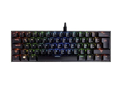 Foto 1 | Foto 1 | Teclado Gamer USB Adata Infarex K10 Mem-chanical color Negro Led Esp