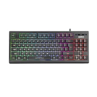 Foto 1 | Foto 1 | Teclado Gamer Marvo K607 Sp Membrana de 87 Teclas Usb Luz Fondo 3 Colores