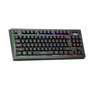Foto 2 | Foto 2 | Teclado Gamer Marvo K607 Sp Membrana de 87 Teclas Usb Luz Fondo 3 Colores