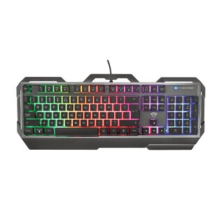 Foto 2 | Foto 2 | Teclado Gamer Trust Torac Metal Gtx-856