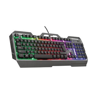 Foto 3 | Foto 3 | Teclado Gamer Trust Torac Metal Gtx-856