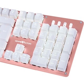 Foto 4 | Foto 4 | Teclado Gamer Mecánico Switch  Game Factor Kbg400- Pk-bl color Rosa