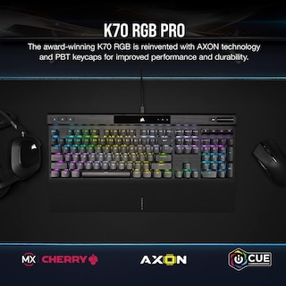 Foto 2 | Foto 2 | Teclado Corsair K70 Rgb Pro Cableado Mecánico Qwerty Negro - Venta Internacional.