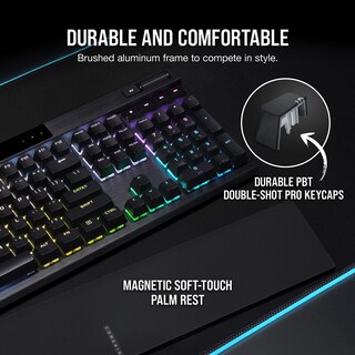 Foto 3 | Foto 3 | Teclado Corsair K70 Rgb Pro Cableado Mecánico Qwerty Negro - Venta Internacional.