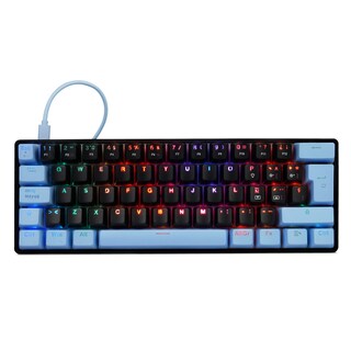 Foto 2 | Foto 2 | Teclado Gamer Game Factor Kbg560 Rgb, Teclado Mecánico, Switch Blue, Alámbrico, Negro (español)