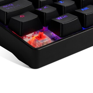 Foto 4 | Foto 4 | Teclado Gamer Game Factor Kbg560 Rgb, Teclado Mecánico, Switch Blue, Alámbrico, Negro (español)