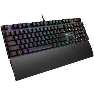 Foto 3 | Foto 3 | Teclado Gamer Mecanico Asus Rog Strix Scope Ii Rx Switch Rog Rx Blue Ergonomico Usb 2.0 Rgb Negro