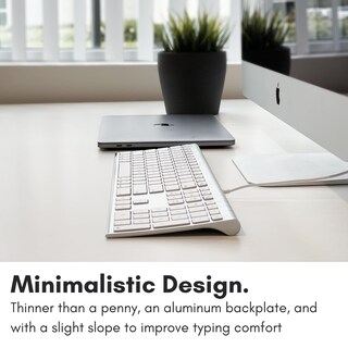 Foto 5 | Foto 5 | Teclado Macally Ultradelgado Usb Con Cable De Tamaño Completo Para Imac - Venta Internacional.