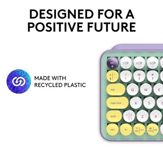 Foto 4 | Foto 4 | Teclado Logitech Pop Keys Mecánico Inalámbrico Emoji Mint - Venta Internacional.