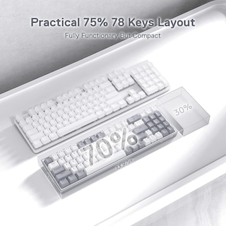 Foto 3 | Foto 3 | Teclado Gaming Redragon K628 Pollux 75% Cableado Rgb 78 Teclas - Venta Internacional.