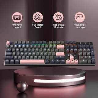 Foto 2 | Foto 2 | Teclado Para Juegos Redragon K556 Se Con Cable De 104 Teclas Hot-swap - Venta Internacional.