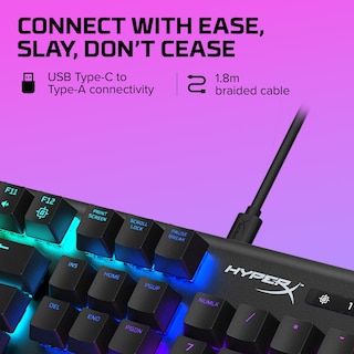 Foto 2 | Foto 2 | Teclado Mecánico Para Juegos Hyperx Alloy Origins Aqua Switch - Venta Internacional.