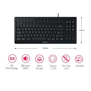 Foto 4 | Foto 4 | Teclado Cherry Stream Tkl Cableado Usb Tenkeyless Compact - Venta Internacional.