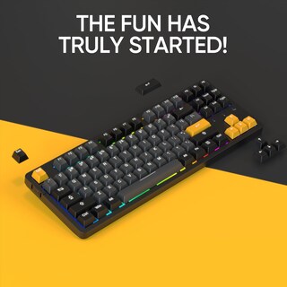 Foto 5 | Foto 5 | Teclado Mecánico Para Juegos Arzopa K87 Rgb Retroiluminado 87 Teclas - Venta Internacional.
