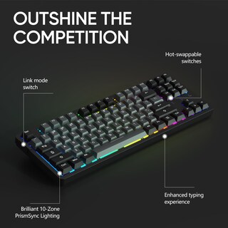 Foto 6 | Foto 6 | Teclado Mecánico Para Juegos Arzopa K87 Rgb Retroiluminado 87 Teclas - Venta Internacional.