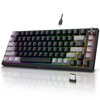 Foto 1 | Foto 1 | Teclado Inalámbrico Rgb Para Juegos Koorui 75% Con Batería De 4000 Mah - Venta Internacional.