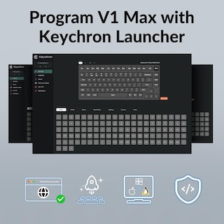 Foto 4 | Foto 4 | Teclado Mecánico Keychron V1 Max 75% Rgb Gateron Red - Venta Internacional.