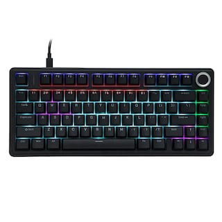 Foto 1 | Foto 1 | Teclado Para Juegos Epomaker Aula F75 Con Cable 75% Con Perilla Negra - Venta Internacional.