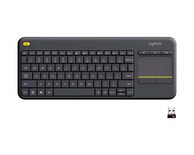 Teclado Logitech K400 Plus Inalámbrico USB Touch Negro