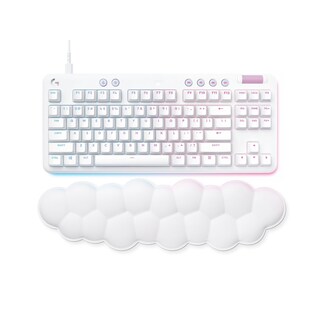 Foto 1 | Foto 1 | Teclado Gaming Mecánico Logitech G713 color Blanco USB C + Reposamanos