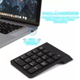 Foto 3 | Foto 3 | Teclado Numerico Mini Teclado Numerico Inalambrico