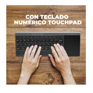 Foto 2 | Foto 2 | Mini Teclado Inalámbrico Prodotty Portátil con Mouse Pad - Pad Numérico