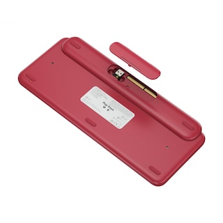 Foto 4 | Foto 4 | Teclado Logitech Pop, Rf Inalámbrico + Bluetooth, Rosa (español)